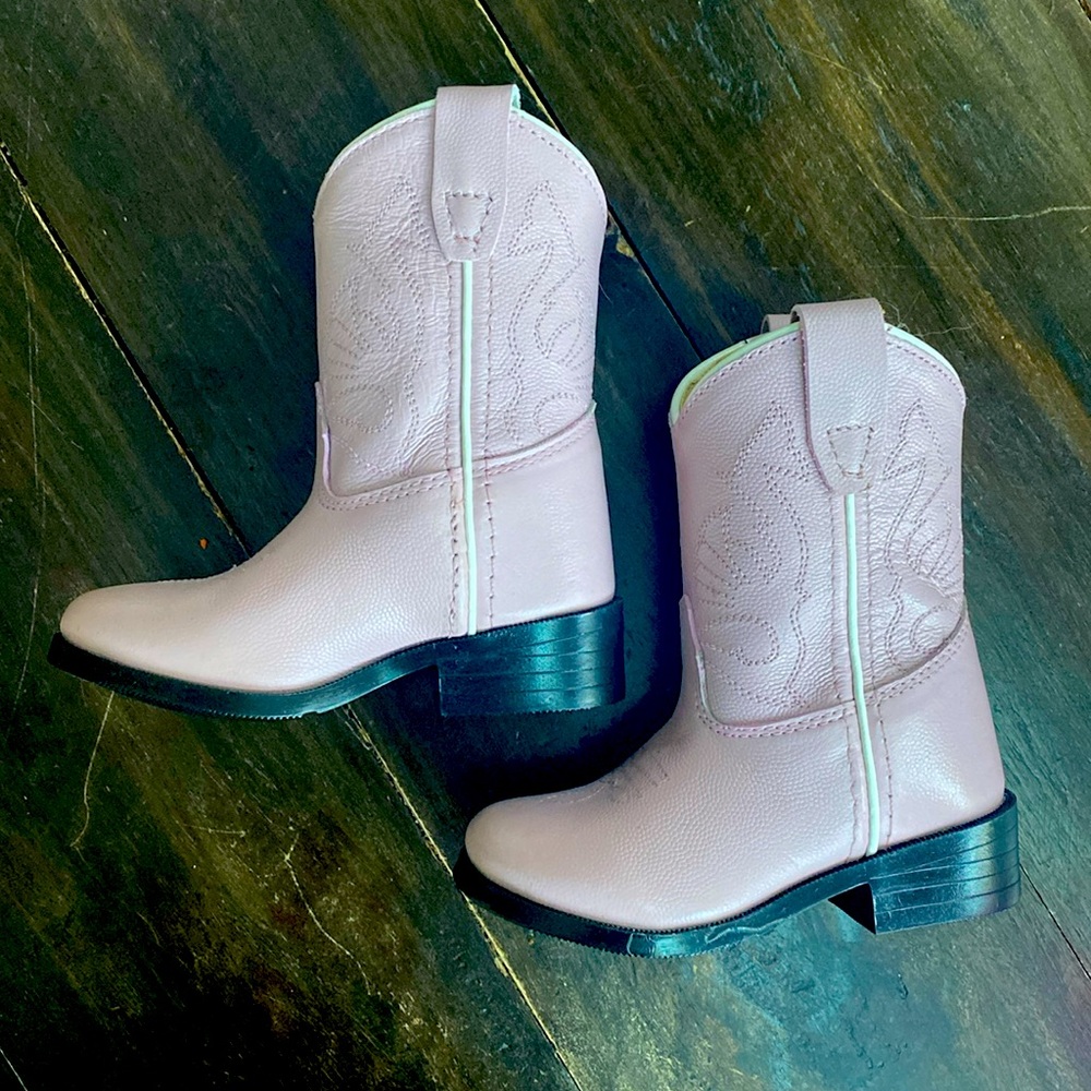 Toddler Girl Cowboy Boots. Size 5T.